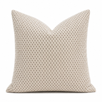 Alabaster Reserve Basket Weave luxury pillow cover