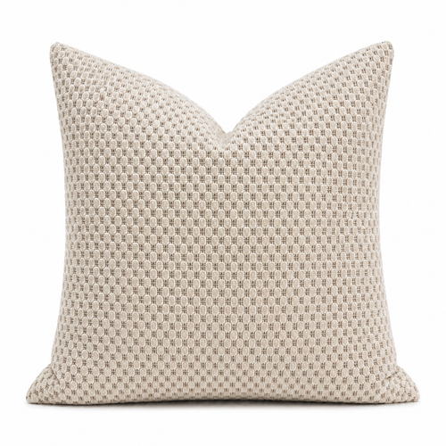 Alabaster Reserve Basket Weave luxury pillow cover