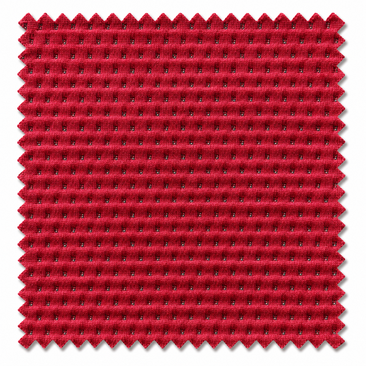 Regal Crimson Basket Weave Swatch