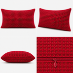 Regal Crimson Basket Weave