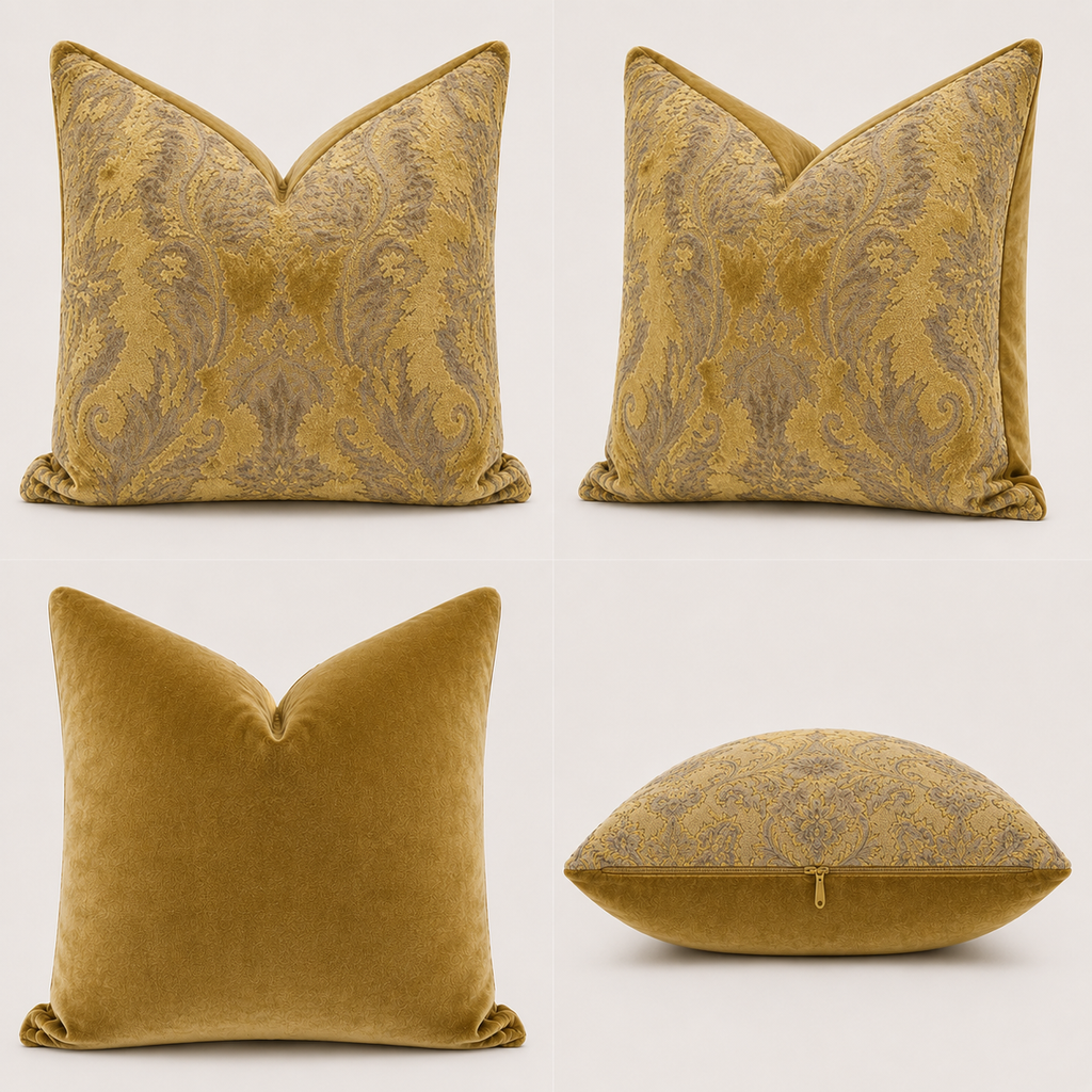 Gilded Chateau Damask