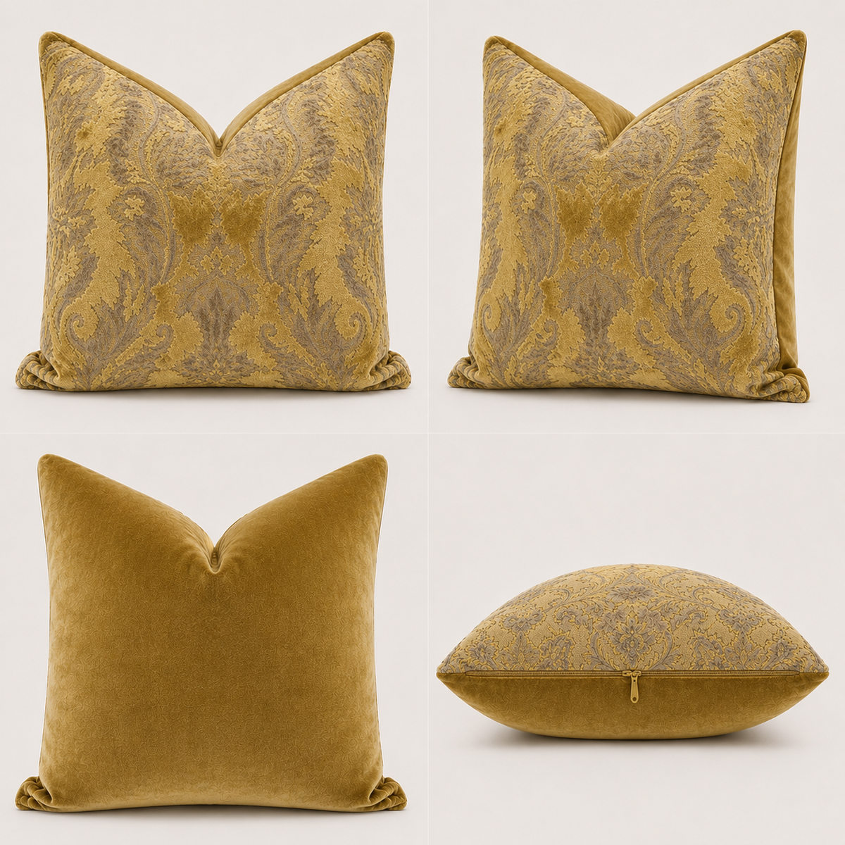 Gilded Chateau Damask