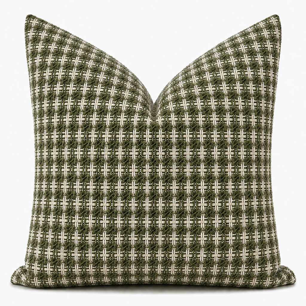 Champagne Courtyard luxury pillow cover