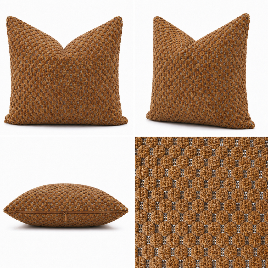 Warm Toffee Basket Weave