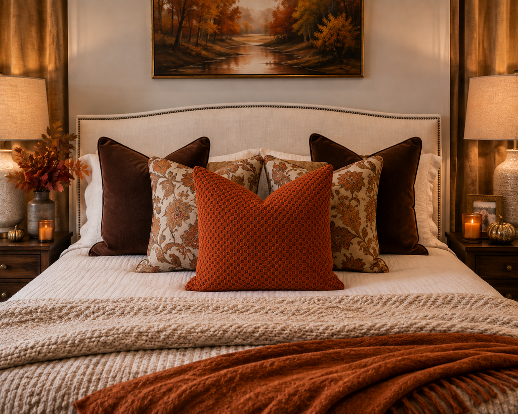 Burnished Copper Basket Weave