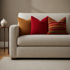 Regal Crimson Basket Weave