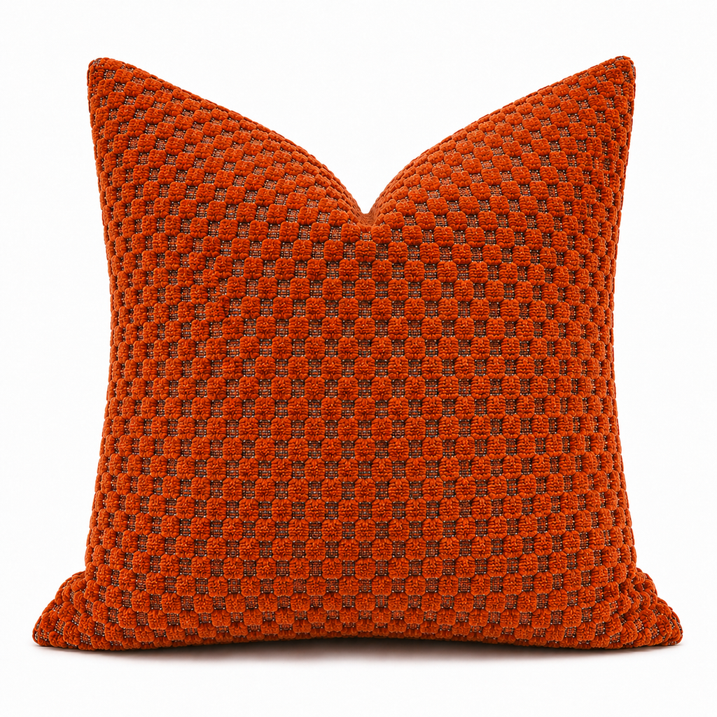 Burnished Copper Basket Weave