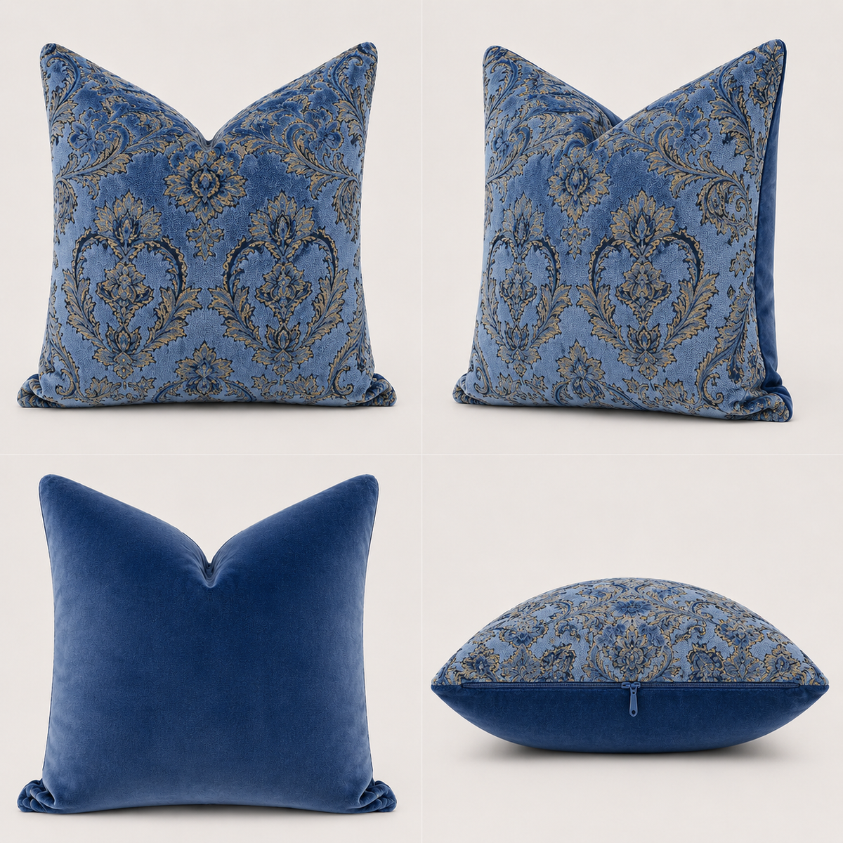 Slate Versailles Damask