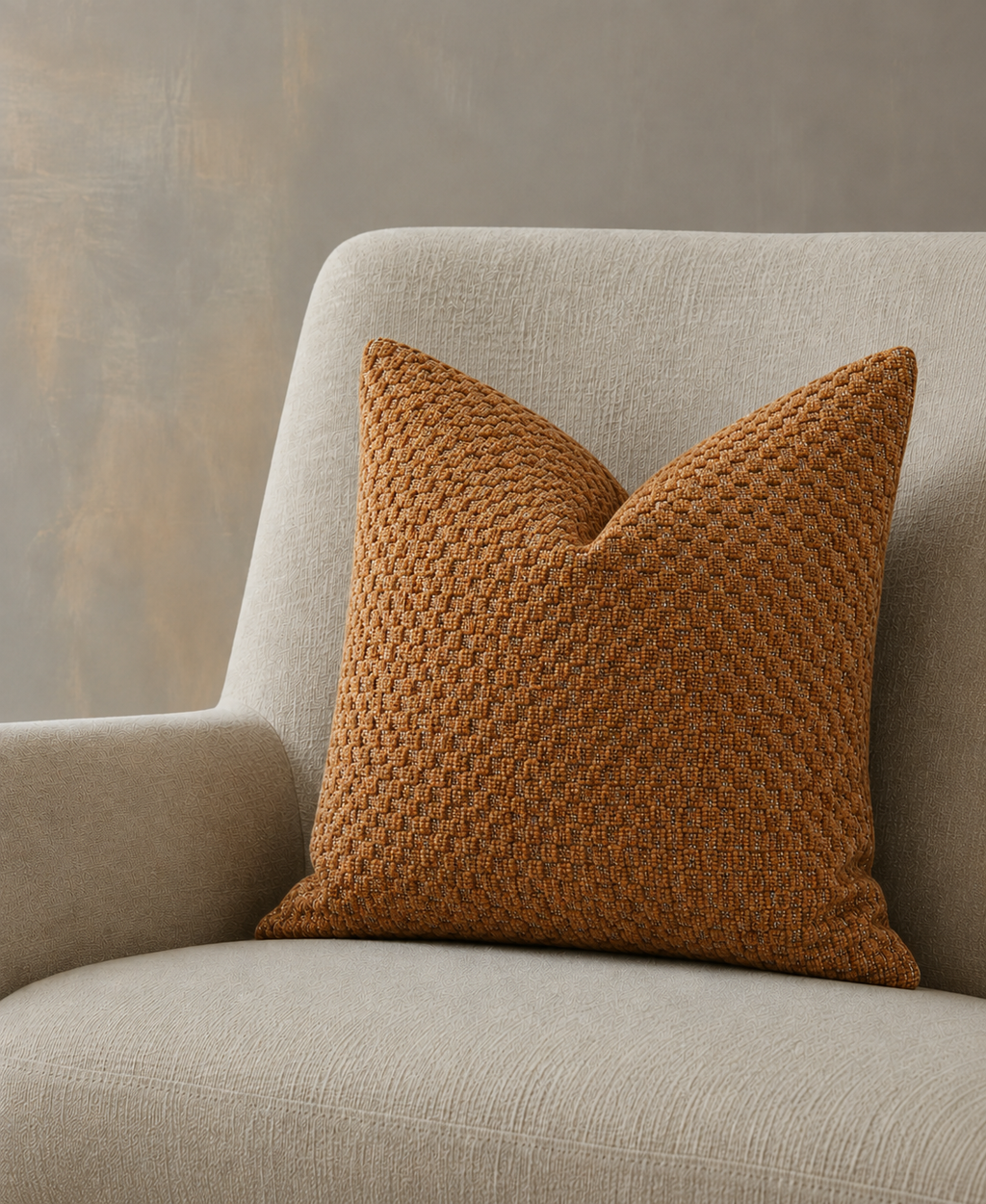 Warm Toffee Basket Weave